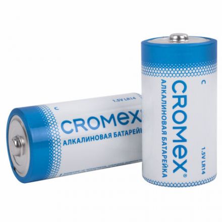 Батарейки алкалиновые КОМПЛЕКТ 4 шт., CROMEX (КРОМЕКС) Alkaline, C (LR14, 14А), короб, 456455 Батарейки алкалиновые КОМПЛЕКТ 4 шт., CROMEX (КРОМЕКС) Alkaline, C (LR14, 14А), короб, 456455
