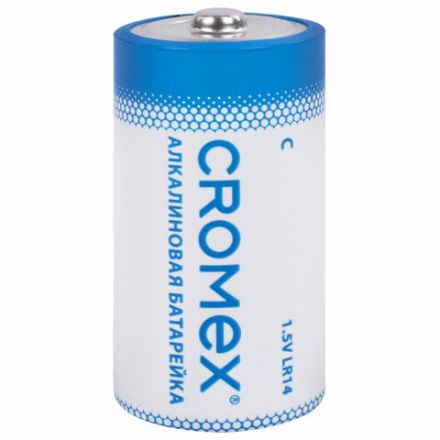 Батарейки алкалиновые КОМПЛЕКТ 4 шт., CROMEX (КРОМЕКС) Alkaline, C (LR14, 14А), короб, 456455 Батарейки алкалиновые КОМПЛЕКТ 4 шт., CROMEX (КРОМЕКС) Alkaline, C (LR14, 14А), короб, 456455