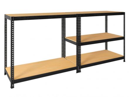 Стеллаж SBL 180KD/75x35/5 оцинк