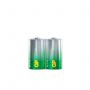 Батарейки КОМПЛЕКТ 2 шт., GP Super G-Tech, D (LR20, 13А), алкалиновые, в пленке, 13A-OS2