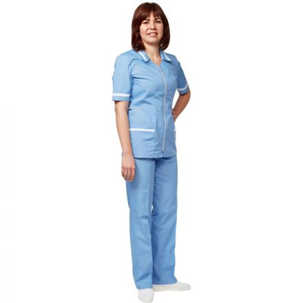 Костюм для медицинского персонала м09-КБР серо-голуб (р.48-50) 170-176