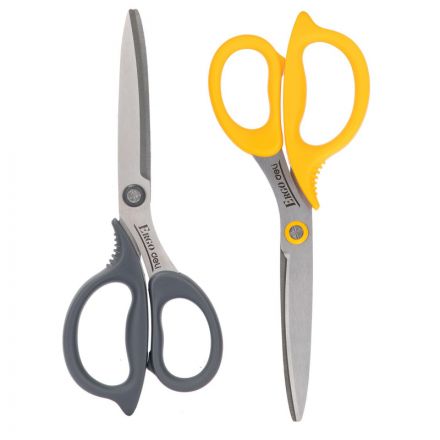 Ножницы Deli E77756 офисные 170мм пластиковые сталь ассорти блистер