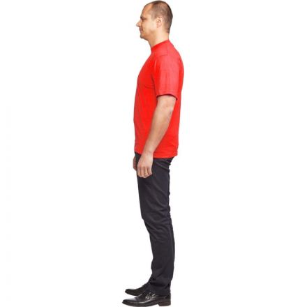 Футболка (160 г.) с кор.рукавом красн.(XXXL) Футболка (160 г.) с кор.рукавом красн.(XXXL)