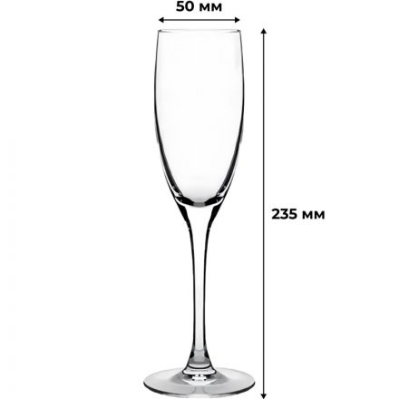 Набор бокалов для шампанского СИГНАТЮР (ЭТАЛОН) 17