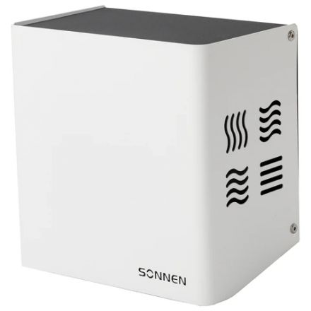 Сушилка для рук SONNEN HDR-1200W, 1200 Вт, производство РОССИЯ, антивандальная, 12 м/с, сталь, 701870