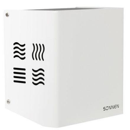 Сушилка для рук SONNEN HDR-1200W, 1200 Вт, производство РОССИЯ, антивандальная, 12 м/с, сталь, 701870