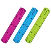Линейка 20 см гибкая BRAUBERG "FLEX", пластиковая, ассорти, европодвес, 210674 Линейка 20 см гибкая BRAUBERG "FLEX", пластиковая, ассорти, европодвес, 210674