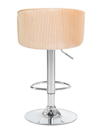 Стул барный DOBRIN DARCY, песочный велюр (1922-3) Стул барный DOBRIN DARCY, песочный велюр (1922-3)
