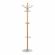 Вешалка Himawari (mod. GH-8014) дерево/хром/мрамор, 37 x 37 x 175 см, White (Белый) / Natural (натуральный)