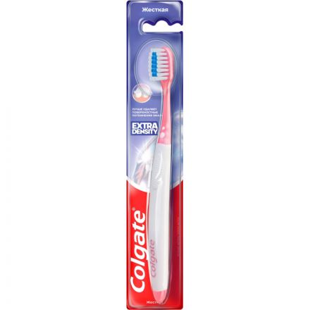Зубная щетка COLGATE Extra Density жесткая цвет в ассортименте