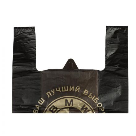 Пакет-майка БМВ 40+19x60 25 мкм, ПНД, 50 шт./уп Пакет-майка БМВ 40+19x60 25 мкм, ПНД, 50 шт./уп