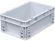 Ящик п/п 300х200х120 сплошной, гладкое дно, цв. серый Ящик п/п 300х200х120 сплошной, гладкое дно, цв. серый