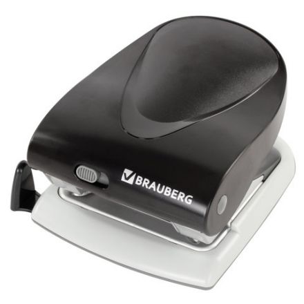 Дырокол BRAUBERG "Jet", до 40 листов, черный, 224341 Дырокол BRAUBERG "Jet", до 40 листов, черный, 224341
