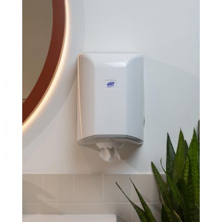 Диспенсер для полотенец Luscan Professional белый Диспенсер для полотенец Luscan Professional белый