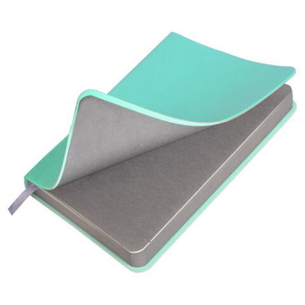 Ежедневник недатированный МАЛЫЙ 100х150 мм А6 BRAUBERG "Metropolis Mix", под кожу, 136 л., мятный, 113308 Ежедневник недатированный МАЛЫЙ 100х150 мм А6 BRAUBERG "Metropolis Mix", под кожу, 136 л., мятный, 113308