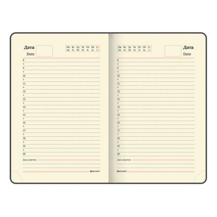 Ежедневник недатированный МАЛЫЙ 100х150 мм А6 BRAUBERG "Metropolis Mix", под кожу, 136 л., мятный, 113308 Ежедневник недатированный МАЛЫЙ 100х150 мм А6 BRAUBERG "Metropolis Mix", под кожу, 136 л., мятный, 113308