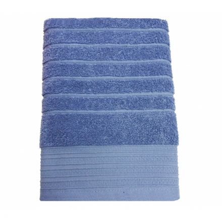 Полотенце махровое 50х90 Страйпсизо-голубой Полотенце махровое 50х90 Страйпсизо-голубой