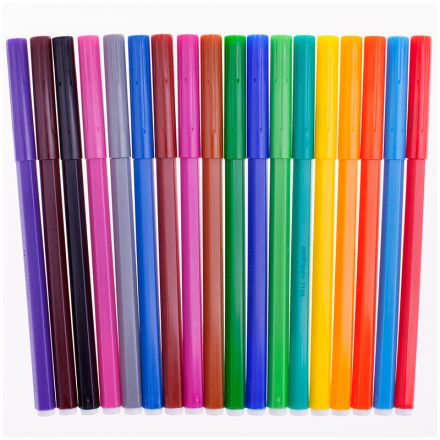 Фломастеры Centropen "Washable", 18цв., смываемые, блистер Фломастеры Centropen "Washable", 18цв., смываемые, блистер