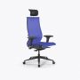Кресло SynchroSit 10 B2-107D - T /Km00/Nb00/D02P/H13mL-2D(M23.B11.G19.W02) Васильковый