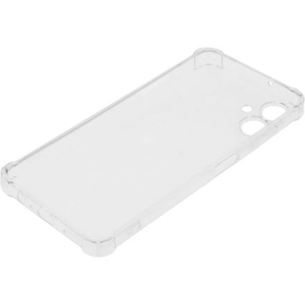 Чехол PERO силикон для Samsung A06 прозрачный усиленный