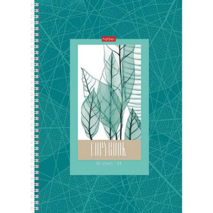 Тетрадь А4, 96 л., HATBER, гребень, клетка, обложка картон, "Ассорти" (4 вида в спайке), 96Т4В1гр Тетрадь А4, 96 л., HATBER, гребень, клетка, обложка картон, "Ассорти" (4 вида в спайке), 96Т4В1гр