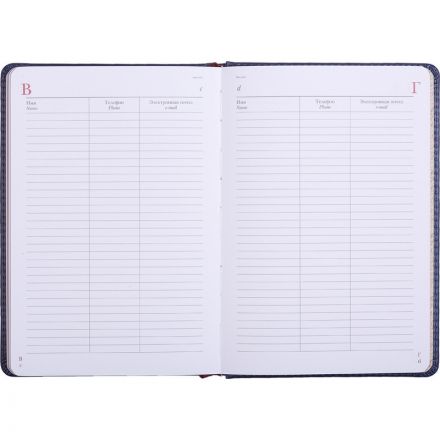 Ежедневник недатированный Attache Sidney Nebraska искусственная кожа А5 136 листов синий (золотистый обрез, 145x205 мм) Ежедневник недатированный Attache Sidney Nebraska искусственная кожа А5 136 листов синий (золотистый обрез, 145x205 мм)