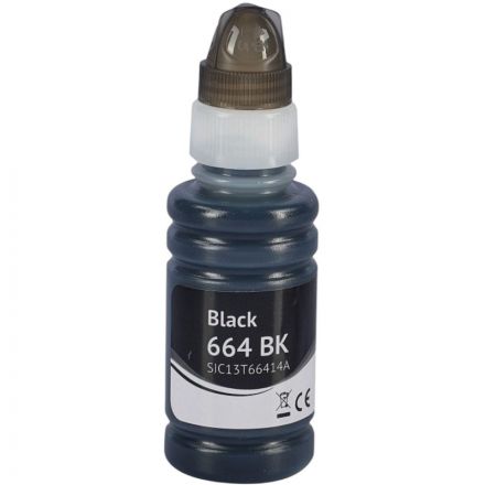 Чернила Sakura C13T66414A (664 BK) чер.для Epson L100/200/300