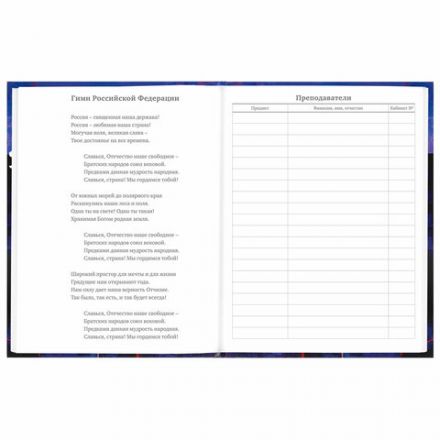 Дневник 5-11 класс 48 л., твердый, BRAUBERG, глянцевая ламинация, с подсказом, "DELIGHT", 106864