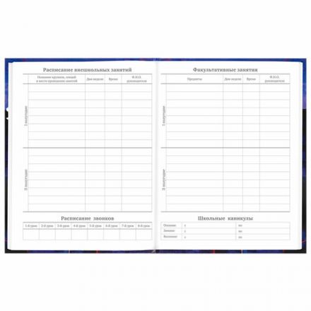 Дневник 5-11 класс 48 л., твердый, BRAUBERG, глянцевая ламинация, с подсказом, "DELIGHT", 106864