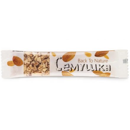 Миндаль жареный дробленый Семушка 4гх30шт/уп
