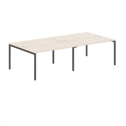 Стол 4-х местный XWST 2814 Бук Тиара/Антрацит 2806х1406х750 XTEN-S Стол 4-х местный XWST 2814 Бук Тиара/Антрацит 2806х1406х750 XTEN-S