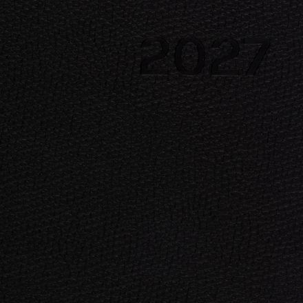 Ежедневник датированный 2027 ИМИДЖ Attache А5,168л,138x213мм,иск.кожа,черн