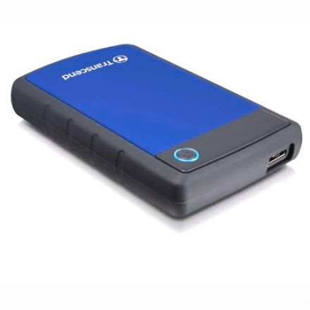 Внешний жесткий диск TRANSCEND StoreJet 2TB, 2.5", USB 3.0, синий, TS2TSJ25H3B Внешний жесткий диск TRANSCEND StoreJet 2TB, 2.5", USB 3.0, синий, TS2TSJ25H3B