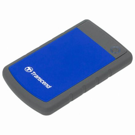 Внешний жесткий диск TRANSCEND StoreJet 2TB, 2.5", USB 3.0, синий, TS2TSJ25H3B Внешний жесткий диск TRANSCEND StoreJet 2TB, 2.5", USB 3.0, синий, TS2TSJ25H3B