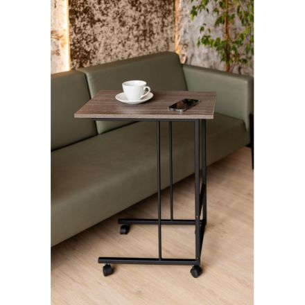 Стол многофункциональный TI_Комус Онега-4/К 380x600x755 м.чер/ЛДСП яс/анк.т