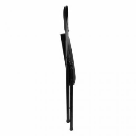 Стул складной BRABIX "Golf Plus CF-003 Комфорт", черный каркас, кожзам черный, 531566 Стул складной BRABIX "Golf Plus CF-003 Комфорт", черный каркас, кожзам черный, 531566