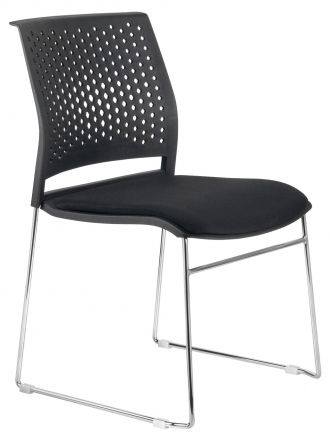 Кресло Color RCH D918B Чёрная спинка/Чёрное сидение