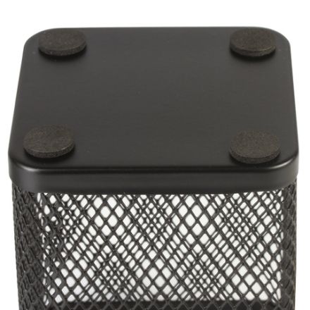 Подставка-органайзер BRAUBERG "Germanium", металлическая, квадратное основание, 98х80х80 мм, черная, 231938 Подставка-органайзер BRAUBERG "Germanium", металлическая, квадратное основание, 98х80х80 мм, черная, 231938