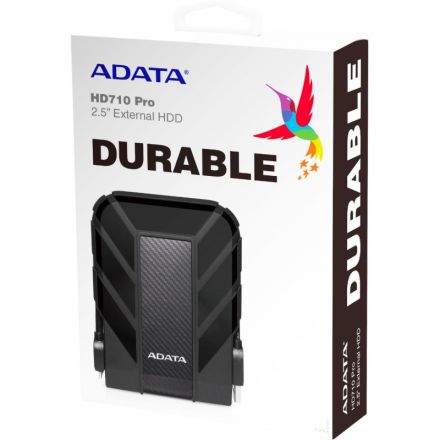 Портативный HDD A-DATA HD710 Pro, 2TB, 2,5, USB 3.2 Gen 1,AHD710P-2TU31-CBK Портативный HDD A-DATA HD710 Pro, 2TB, 2,5, USB 3.2 Gen 1,AHD710P-2TU31-CBK