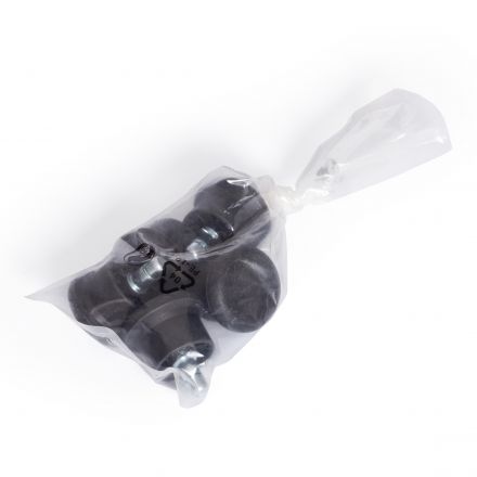 Набор заглушек для кресла, 5 шт., D11 мм пластик черный Набор заглушек для кресла, 5 шт., D11 мм пластик черный