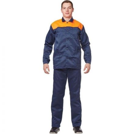 Костюм рабочий летний муж. л16-КБР син/оранж (р.64-66) 170-176 Костюм рабочий летний муж. л16-КБР син/оранж (р.64-66) 170-176