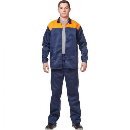 Костюм рабочий летний муж. л16-КБР син/оранж (р.64-66) 170-176 Костюм рабочий летний муж. л16-КБР син/оранж (р.64-66) 170-176