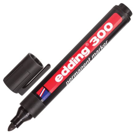 Маркеры перманентные EDDING 300 НАБОР 4 шт., АССОРТИ, круглый наконечник, 1,5-3 мм, E-300/4S Маркеры перманентные EDDING 300 НАБОР 4 шт., АССОРТИ, круглый наконечник, 1,5-3 мм, E-300/4S