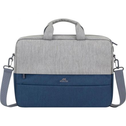 Сумка для ноутбука RIVACASE 7532 grey/dark blue Prater 15.6 / 6