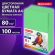 Бумага цветная BRAUBERG, А4, 80 г/м2, 100 л., интенсив, зеленая, для офисной техники, 112451