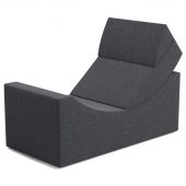 Кресло SAL_0MX_ДЖУНО ткань Рогожка Gunnared темно-серый