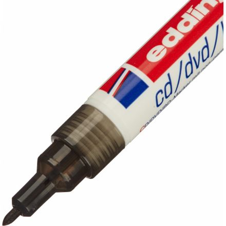 Маркер для CD Edding E-8500/1 черный (толщина линии письма 1 мм) Маркер для CD Edding E-8500/1 черный (толщина линии письма 1 мм)