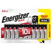 Батарейка ENERGIZER LR6 Max 10шт/уп Батарейка ENERGIZER LR6 Max 10шт/уп
