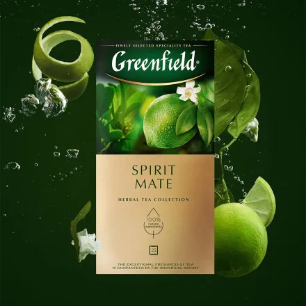 Чай травяной Greenfield Spirit Mate, 25 пакетиков