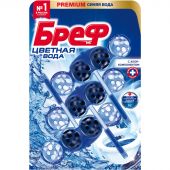 Блок для унитаза Bref хлор-компонент, 3х50г